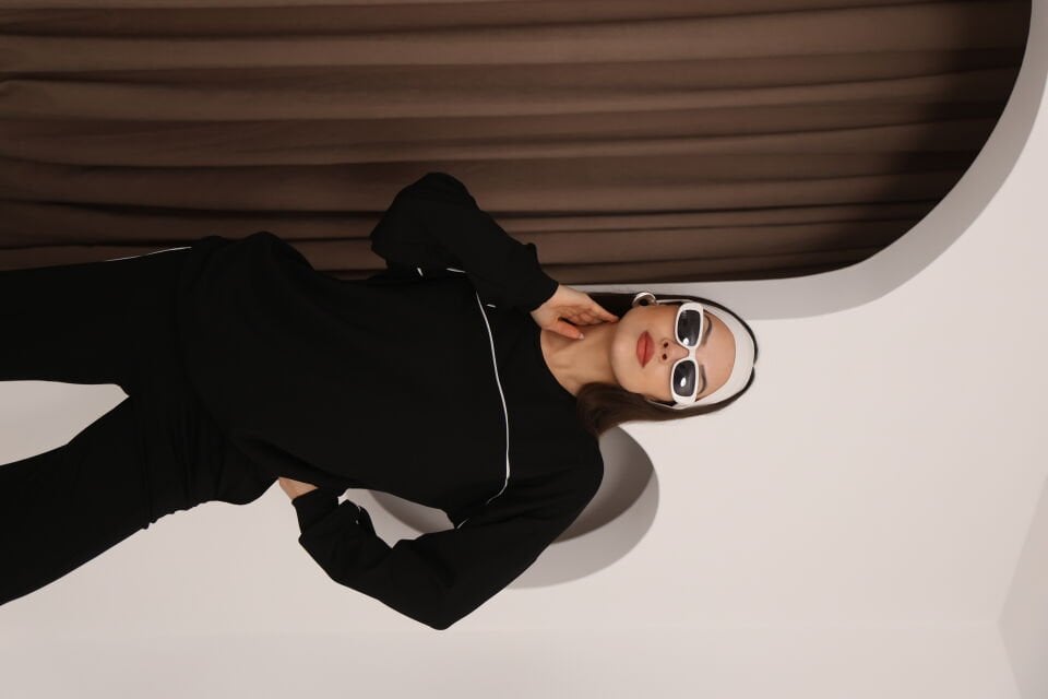 HFALCON Şık Tasarım Alt Üst Ara Biyeli Bisiklet Yakalı Buluz,Cepli Nervür Dikişli Pantolon İkili Takım